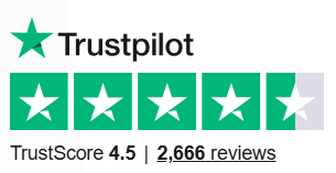 Outplayed Trustpilot snapshot: TrustScore 4.5, 2,666 reviews.